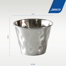 โหลดรูปภาพลงในเครื่องมือใช้ดูของ Gallery ถ้วยน้ำจิ้ม ลายค้อนทุบ Sauce Cups - Hammered
