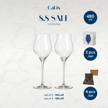 Load image into Gallery viewer, CaLix แก้วไวน์อเนกประสงค์ทรงทิวลิป U3 Universal Tulip Wine Glass • GAIA Collection
