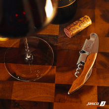 โหลดรูปภาพลงในเครื่องมือใช้ดูของ Gallery ที่เปิดขวดไวน์ ด้ามจับไม้ Corkscrew wood handle
