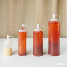 โหลดรูปภาพลงในเครื่องมือใช้ดูของ Gallery ขวดซอส มีจุกปิด พลาสติก Squeeze Dispensers with Cap
