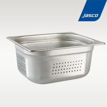 Load image into Gallery viewer, อ่างอาหาร แบบมีรู 1/2  26.5 x 32.5 cm Gastronorm Pans, Perforated 1/2
