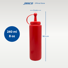 โหลดรูปภาพลงในเครื่องมือใช้ดูของ Gallery ขวดซอส มีจุกปิด 8oz (240ml), Squeeze Dispenser with Cap
