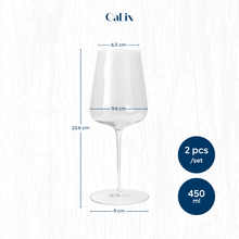 Load image into Gallery viewer, CaLix แก้วไวน์อเนกประสงค์ Universal wine glass – LINEA Collection #WG-U2-2
