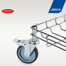 Load image into Gallery viewer, รถเข็นลังเบอเกอรี่ Dough storage box dolly
