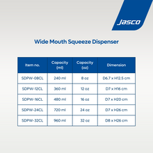 Load image into Gallery viewer, ขวดซอส ปากกว้าง Wide Mouth Squeeze Dispensers
