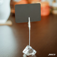Load image into Gallery viewer, ที่หนีบป้ายเมนู/การ์ด - สามเหลี่ยม Card Holder - Triangle
