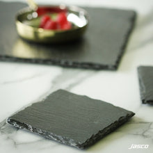 Load image into Gallery viewer, หินรองแก้ว 4 ชิ้น/แพ็ค Slate Platters
