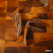Load image into Gallery viewer, ที่เปิดขวดไวน์ ด้ามจับไม้ Corkscrew wood handle
