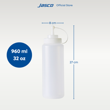 โหลดรูปภาพลงในเครื่องมือใช้ดูของ Gallery ขวดซอสปากกว้าง มีจุกปิด  Wide Mouth Squeeze Dispensers With Cap
