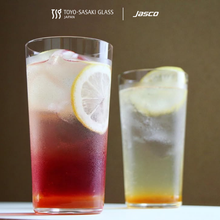 Load image into Gallery viewer, Toyo-Sasaki แก้วน้ำ Tapered Glass Tumbler, USURAI (set of 6) #TMB-E
