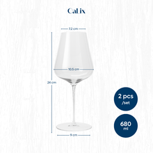 Load image into Gallery viewer, CaLix แก้วไวน์แดง Red wine glass – LINEA Collection #WG-R2-2
