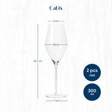 Load image into Gallery viewer, CaLix แก้วแชมเปญ Champagne Glass – LINEA Collection #WG-C2-2
