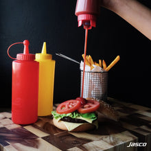 Load image into Gallery viewer, ขวดซอส ปากกว้าง 12oz Wide Mouth Squeeze Dispenser
