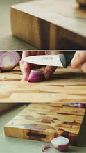 Load and play video in Gallery viewer, เขียงไม้ End Grain Cutting Board
