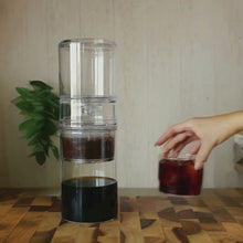 Load and play video in Gallery viewer, เครื่องชงกาแฟแบบหยดและกาแฟสกัดเย็น ความเร็ว 3 เท่า  Triple speed water drip &amp; Cold brew coffee maker
