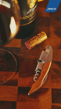 Load and play video in Gallery viewer, ที่เปิดขวดไวน์ ด้ามจับไม้ Corkscrew wood handle
