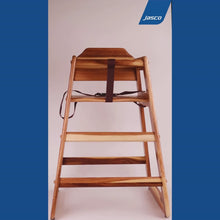 Load and play video in Gallery viewer, เก้าอี้เด็ก ไม้จามจุรี High Chairs
