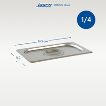 Load image into Gallery viewer, Jasco อ่างอาหารสเตนเลส GN PAN 1/4 16.2 x 26.5 cm
