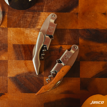 Load image into Gallery viewer, ที่เปิดขวดไวน์ ด้ามจับไม้ Corkscrew wood handle
