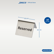 Load image into Gallery viewer, ป้ายจองโต๊ะ ตั้งโต๊ะ Reserved Sign
