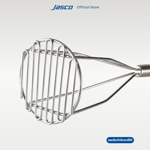โหลดรูปภาพลงในเครื่องมือใช้ดูของ Gallery ที่บดมันฝรั่ง หน้าแบบกลม ด้ามจับไม้ Potato Masher
