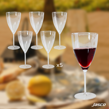 Load image into Gallery viewer, แก้วไวน์ พลาสติก ใช้แล้วทิ้ง 6 ออนซ์ Disposable Wine Glass

