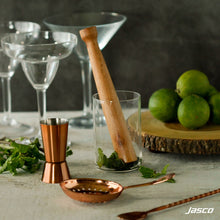 Load image into Gallery viewer, ที่กรองน้ำแข็ง สีทองแดง Julep Strainer Copper Plated
